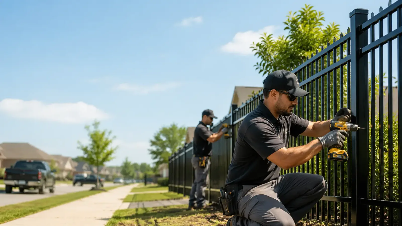 Metal Fence Installation in Jamestown, KS